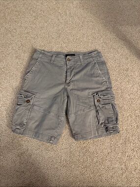 American Eagle Outfitters Men's Gray Cargo Shorts